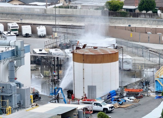 40,000 people under evacuation orders for a chemical tank leak in Southern California