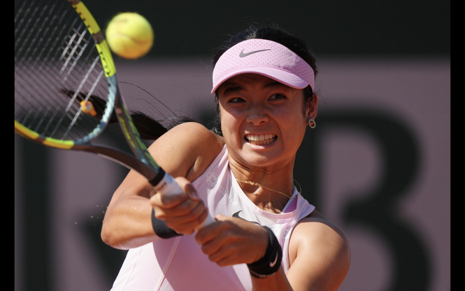 Eala falls to Jovic in French Open first round
