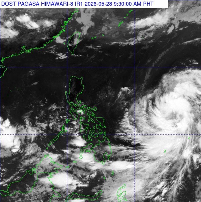 'Jangmi' likely to enter PAR later later today; Pagasa sees rainy season either first or second week of June