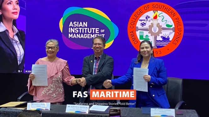 DMMA, AIM launch maritime leadership program