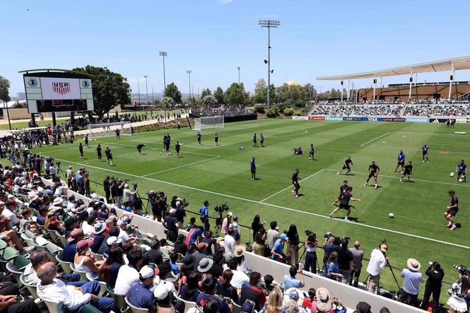 Hopes soar for US fans as hosts assemble at World Cup camp