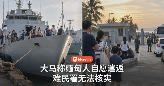 大马称缅甸移民自愿遣返,联合国难民署无法核实