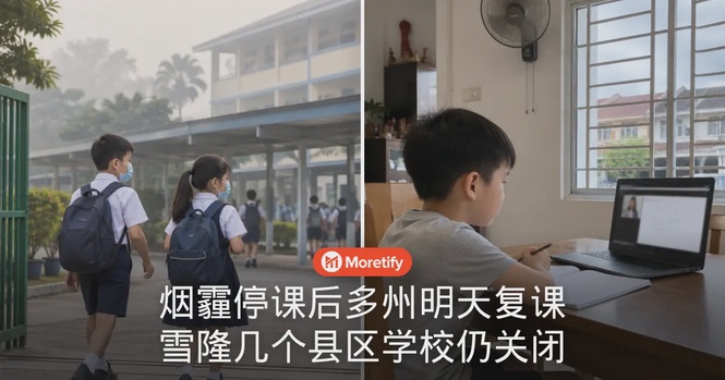 烟霾停课后,多州学校明天复课!雪隆仍有几个县区继续关闭