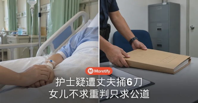 护士疑遭丈夫捅6刀,19岁女儿不求重判:只想妈妈得到公道