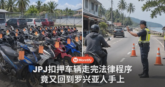 登嘉楼JPJ揭:被扣车辆走完法律程序,竟又回到罗兴亚人手上