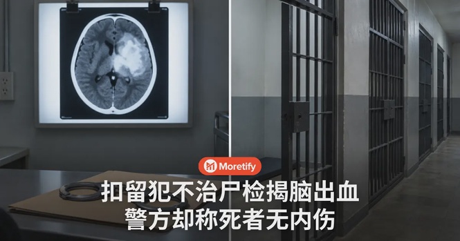 扣留期间送院不治,尸检揭脑部出血!律师团质疑警方「无内伤」说法
