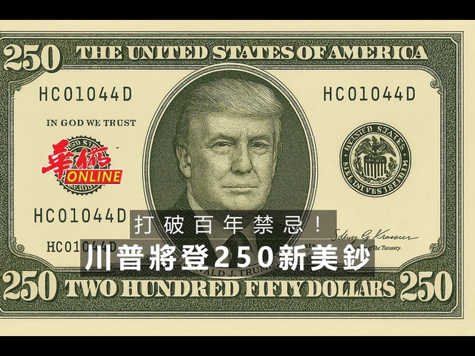 打破百年禁忌!川普將登250新美鈔