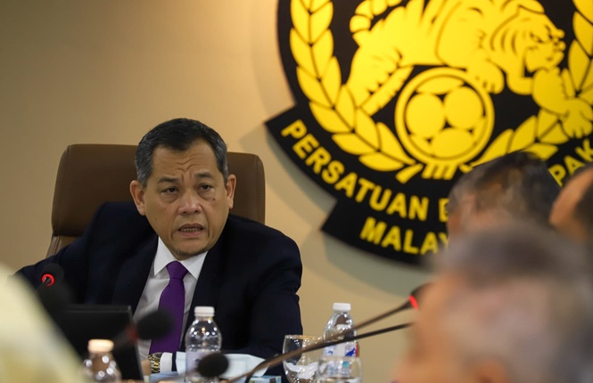 Image from: FAM affiliates defend Hamidin’s honorary president role despite AFC’s claims it is obsolete