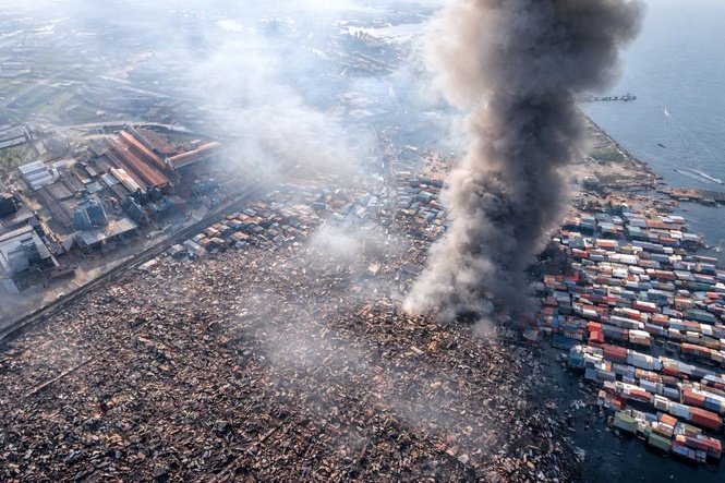 Image from: 200 rumah atas air musnah terbakar di Sandakan