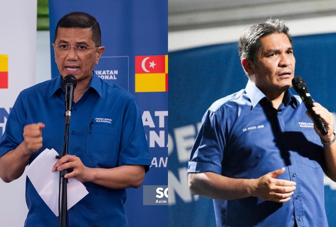 Image from: PN henti khidmat Azmin, Radzi serta-merta