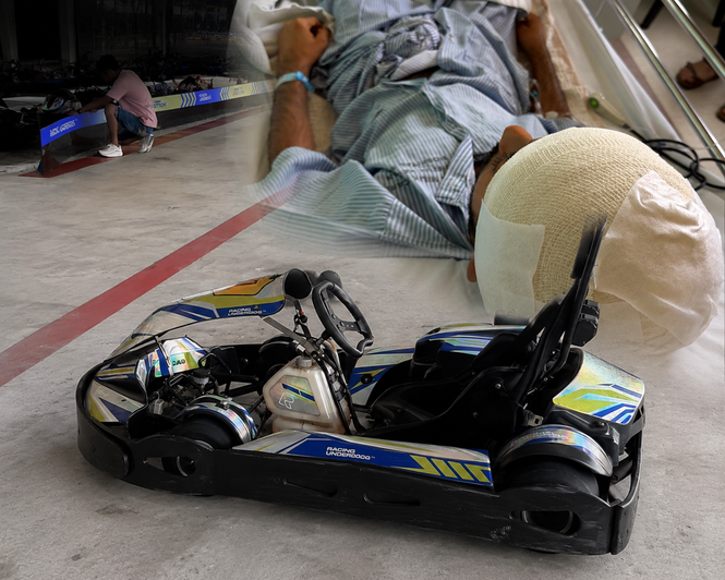 Image from: ‘Safety procedures were followed’: RUD denies negligence, defends handling of Puchong go-kart freak accident