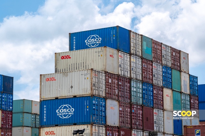 Image from: Container detained at Tg Pelepas port on suspicion of exports to Israel