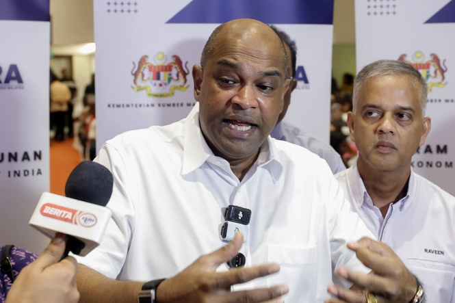 Image from: Ramanan rolls out RM6.7m Mitra grants, takes swing at Wong Chen