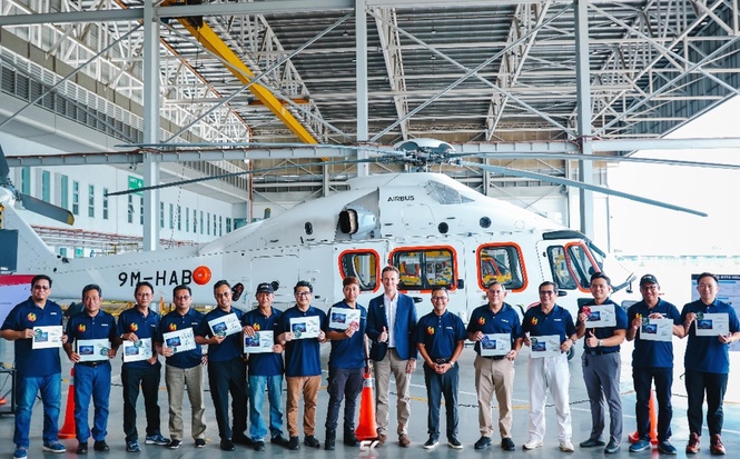 Image from: Airbus honours HAS pilots for thousands of hours flown on H175 helicopters