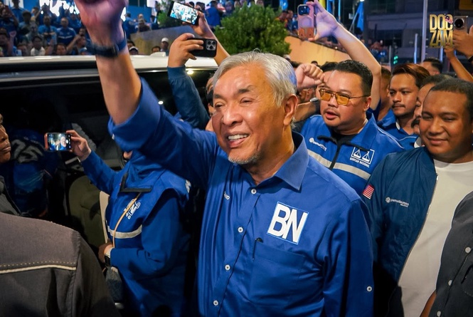 Image from: Names of three candidates submitted for Menteri Besar’s post : Zahid