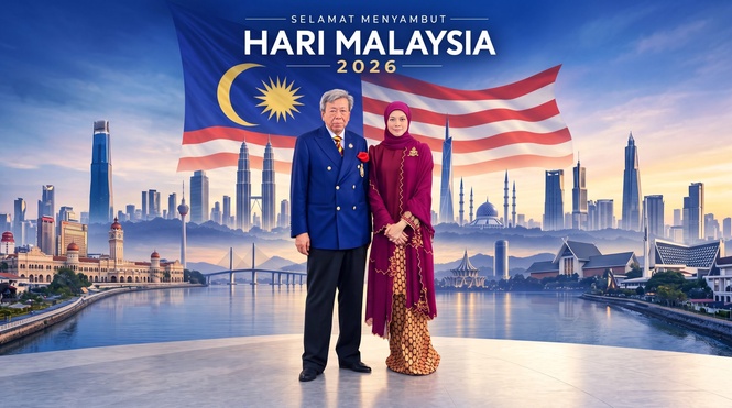 Image from: Sultan Selangor seru rakyat perkukuh perpaduan sempena Hari Malaysia