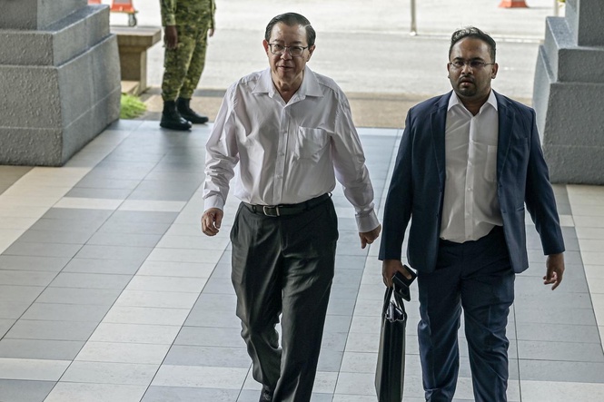 Image from: Selepas lebih lima tahun, pendakwaan tutup kes rasuah Lim Guan Eng, 38 saksi beri keterangan