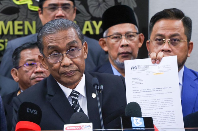 Image from: PN to challenge RoS decision, questions why it acted ahead of court ruling: Takiyuddin