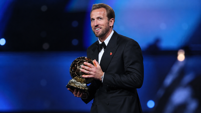 Image from: Harry Kane ends 25-year wait for English Ballon d’Or winner
