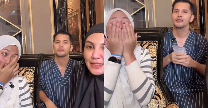 Image from: Azar Azmi tergamam, menitis air mata terima wang RM40,000 daripada Alif Syukri. 'Saya hanya diajak makan...'
