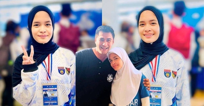 Image from: 'Lari laju! Daddy tunggu di garisan penamat' - Anak Dr Sheikh Muszaphar beraksi merentas desa peringkat kebangsaan, tempuh 6km larian pantai