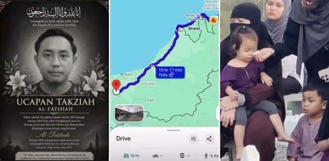Image from: 'Sikit lagi nak sampai rumah…' – Ulang-alik 700km demi isteri dan anak, perjalanan terakhir pegawai imigresen undang sebak