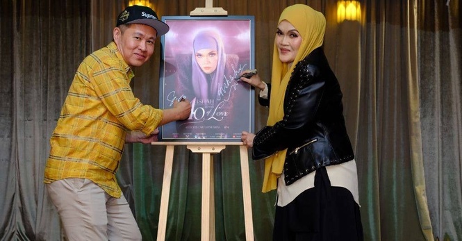 Image from: 'Saya geram, mungkin kena sailang.' Jualan tiket disabotaj, Aishah enggan peningkan kepala, teruskan konsert 4 dekad