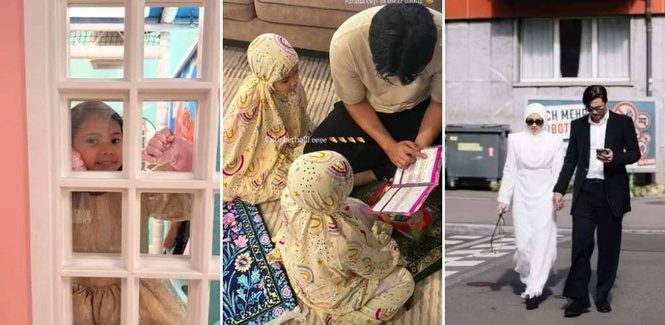 Image from: Amira Othman kongsi momen 'ustaz daddy' Fattah Amin ajar Fatima mengaji sentuh hati ramai -'Sabar itu pahit, hujungnya indah...'
