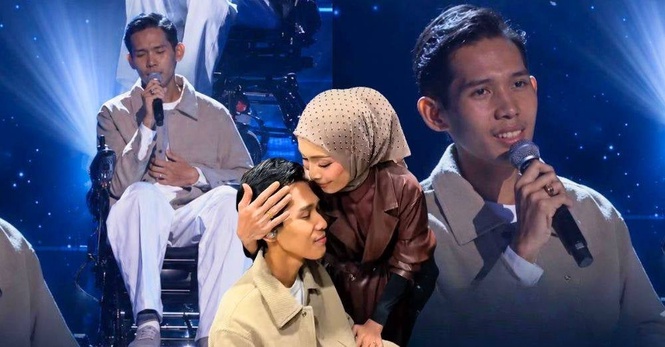 Image from: 'You are a true fighter' - Sedang melawan kanser tulang, muncul di pentasTTMM2, anak Amyza Aznan terima tawaran komposer