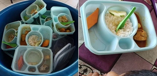 Image from: 'Dulu dapat nasi ayam kosong dah bahagia...' Isu murid memilih makanan RMT, bekas penerima tampil kongsi kisah zaman susah