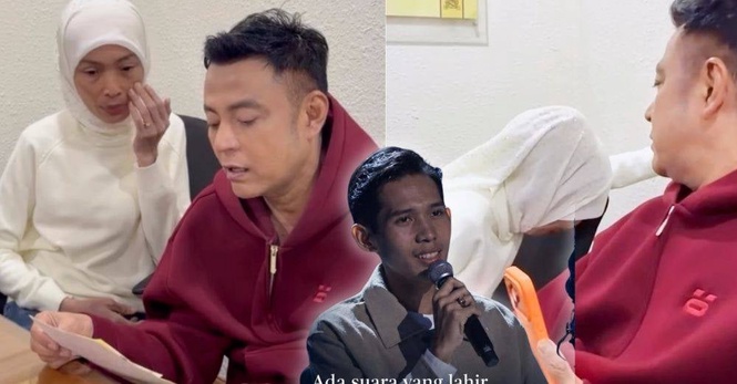 Image from: Aznil tambah duit sendiri, cukupkan RM200,000 infak untuk Adrian Adam. 'Semoga ALLAH balas kebaikan'