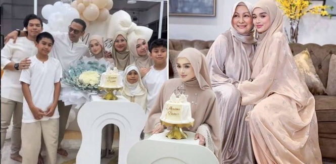 Image from: 'Saya menangis, sedih mama tiada…' – Marissa Dania nafi ketepikan Abby Abadi, jawab isu mesej ‘forward’ & kongsi pesanan abang