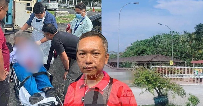 Image from: 'Tak pasti kalau ada dendam...' Ditik@m 14-16 kali pada belakang badan & muka, peparu kiri cedera. Rupanya pernah sekelas!