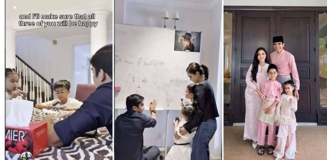 Image from: Sempena hari lahir anak, Bella Astillah kongsi momen Syed Saddiq minta 'restu' untuk kahwin bikin sebak - 'Saya sayang ibu awak...'