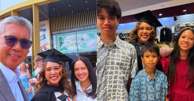 Image from: 'Dulu hantar belajar, hari ini raikan graduasi' - Tengku Zafrul bangga anak sulung genggam ijazah kelas pertama universiti ternama UK