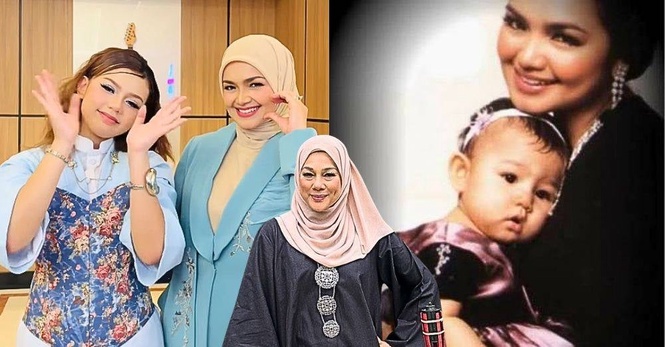 Image from: 'Dulu bertatang, ditimang & cukur jambul' — Ibarat Messi & Lamine Yamal, Shiera imbas Odda anak angkat Siti Nurhaliza, titip pesanan berharga