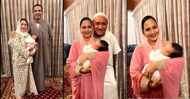 Image from: Comelnya Puteri Amina Lela! Sheila Majid kongsi momen indah majlis cukur jambul cucu sulung -'Syukur alhamdulillah'