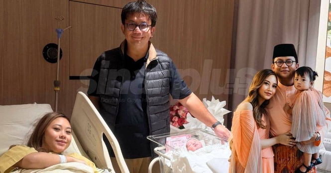 Image from: 'Selamat datang Imane Laudya.' Intan Najuwa selamat bersalin anak kedua