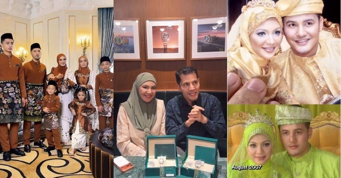 Image from: 'Terima kasih kerana masih ada' – Aliff Syukri hadiahkan jam tangan Rolex, Shahida titip pesan menyentuh hati sempena 19 tahun perkahwinan