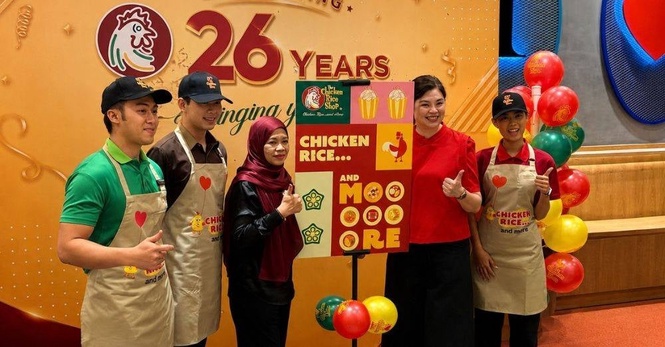 Image from: The Chicken Rice Shop rai 26 tahun dengan wajah baharu, menu lebih pelbagai