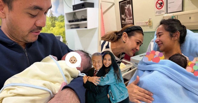 Image from: 6 tahun menanti, Ally Mukhriz timang anak lelaki selepas jalani IVF -' Selamat datang ke dunia, wahai anak kecil'