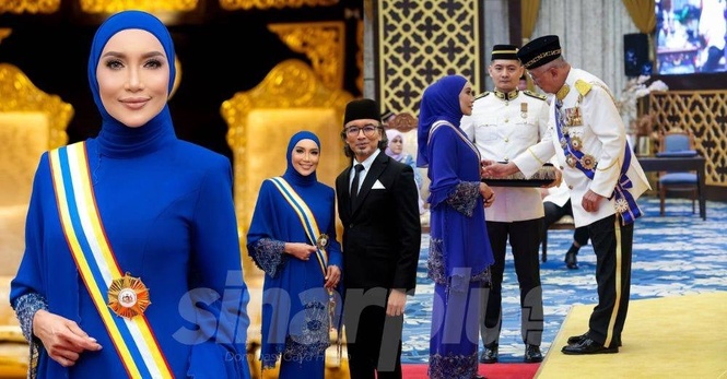 Image from: 'Sedih ibu bapa tak dapat tengok...' Lebih tiga dekad berjuang dalam seni, Ziana Zain syukur terima gelaran datuk