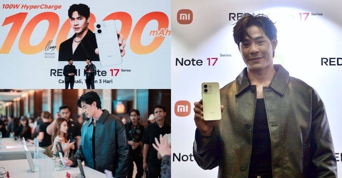 Image from: Makin selektif pilih kerjasama, ini sebab Meerqeen setuju jadi duta Siri REDMI Note 17
