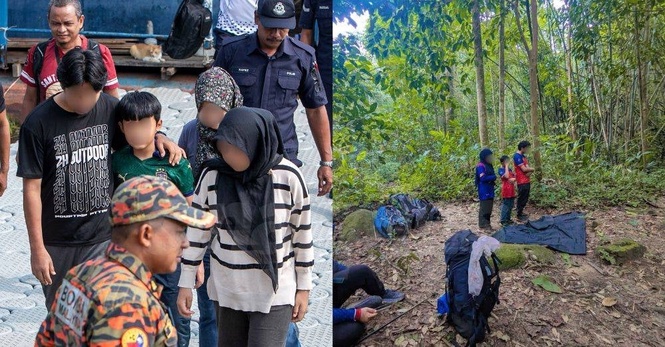 Image from: 'Istiqamah berjemaah dalam hutan' - Malim gunung terharu 4 sekeluarga hilang di Gunung Gerah tetap disiplin jaga solat
