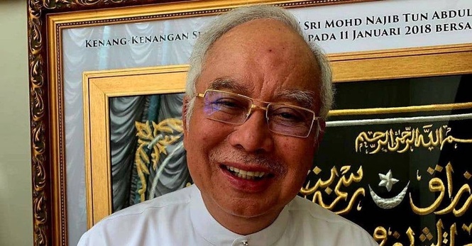 Image from: 'Pengampunan bersyarat, bayar denda RM50 juta.' Najib Razak jalani tahanan di rumah hingga Ogos 2028