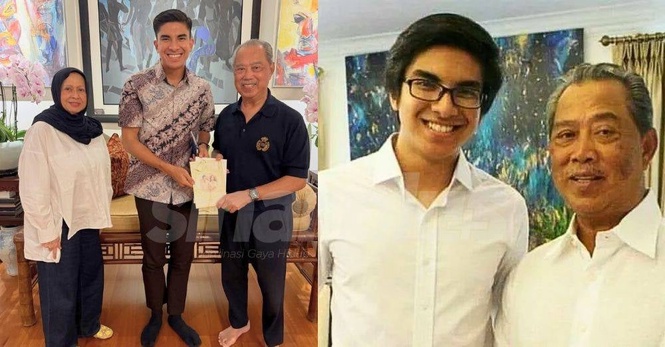 Image from: 'Sama-sama asaskan parti, usia 25 dicalon sebagai menteri' - Syed Saddiq hantar sendiri kad kahwin, kenang jasa Muhyiddin