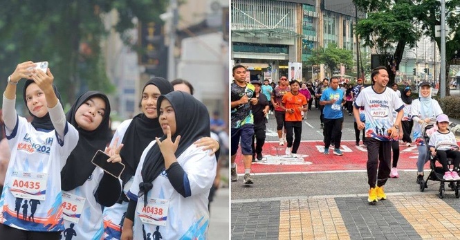 Image from: Bukan sekadar larian, 1,000 anak yatim bawa pulang kenangan