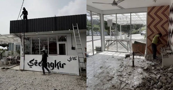 Image from: 'Setiap dinding ada kenangan pernah tercipta...' - Secangkir Kafe tinggal memori selepas pemilik maut kemalangan