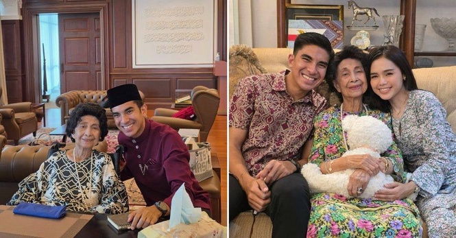 Image from: Syed Saddiq luah kesedihan kehilangan Tun Hasmah, hasrat Allahyarham hadir majlis perkahwinannya tak kesampaian - ‘Kalaulah saya tahu itu pertemuan terakhir’
