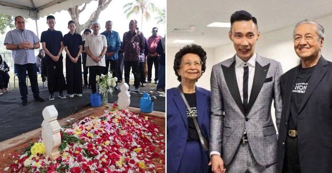 Image from: Lee Chong Wei kenang Tun Dr Hasmah, sentiasa beri semangat ketika menang atau kalah – ‘Beliau macam ibu kita’